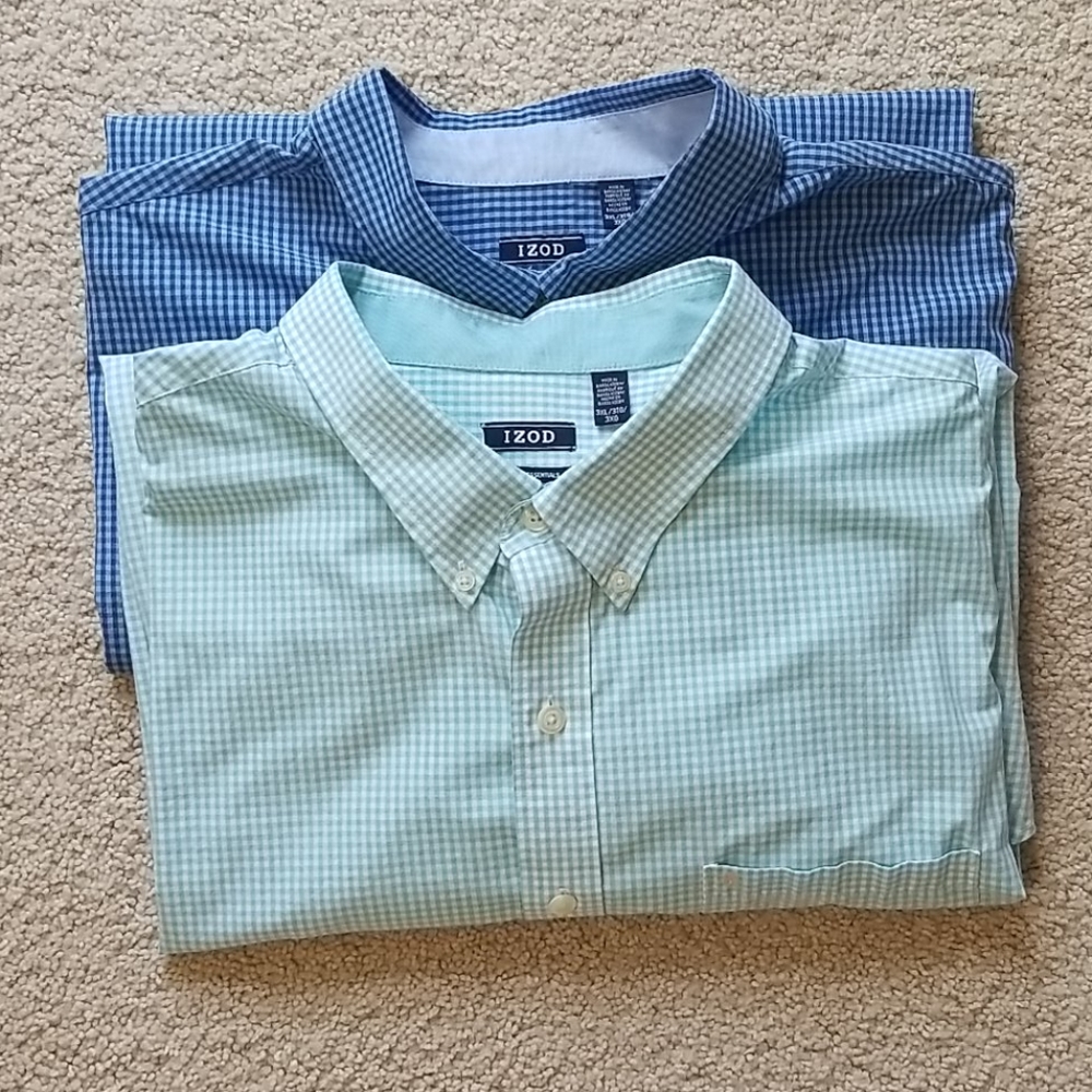 Izod Men's dress shirt- long sleeve 3XL